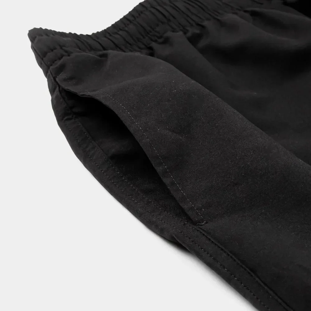 Nike Men's Black Swim-briefs-shorts